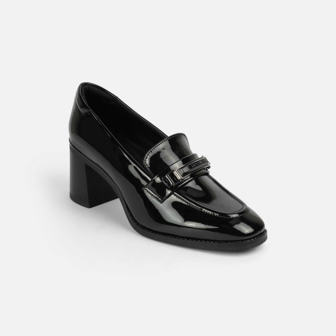 Mochi Women Black Formal Pumps