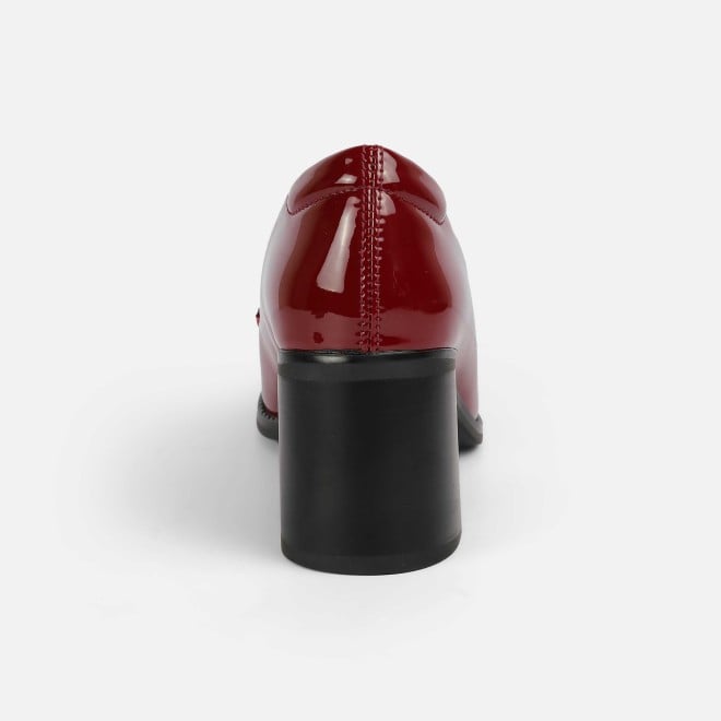 Mochi Women Wine Formal Pumps (SKU: 31-1073-58-36)