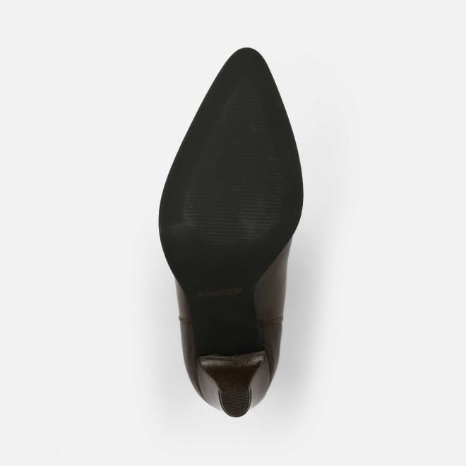 Mochi Women Brown Party Boots (SKU: 31-1075-12-36)