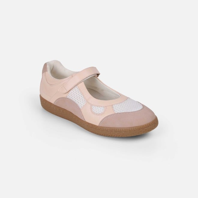 Mochi Women Pink Casual Ballerinas (SKU: 31-1076-24-36)