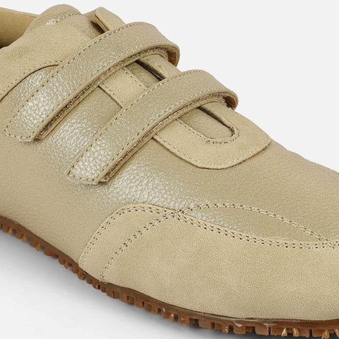 Mochi Women Gold Casual Sneakers (SKU: 31-1077-15-37)