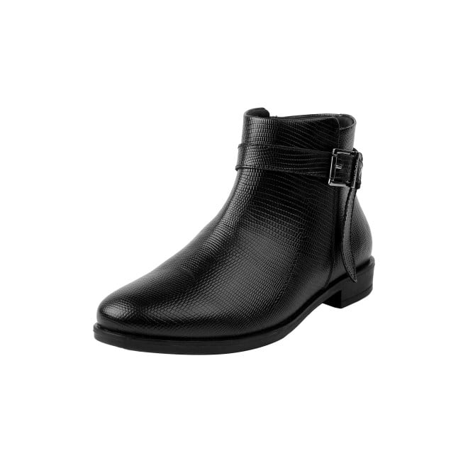 Mochi Women Black Casual Boots (SKU: 31-1088-11-36)