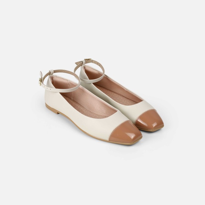 Mochi Women Peach Casual Ballerinas (SKU: 31-1091-80-38)