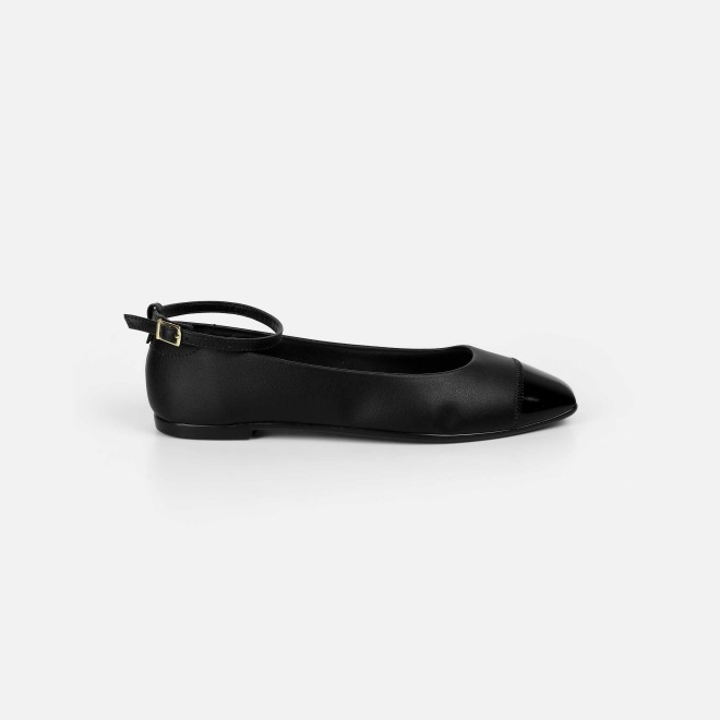 Mochi Women Black Casual Ballerinas (SKU: 31-1091-11-37)