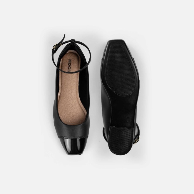 Mochi Women Black Casual Ballerinas (SKU: 31-1091-11-37)