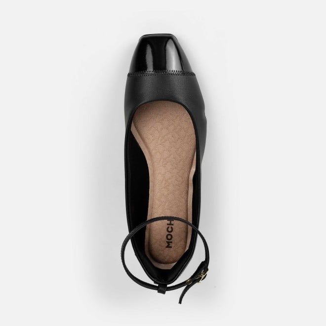 Mochi Women Black Casual Ballerinas (SKU: 31-1091-11-37)