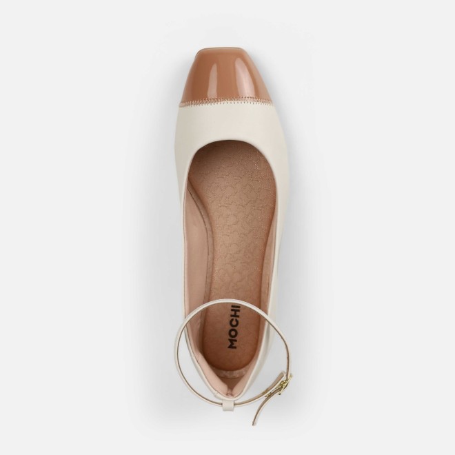 Mochi Women Peach Casual Ballerinas (SKU: 31-1091-80-38)