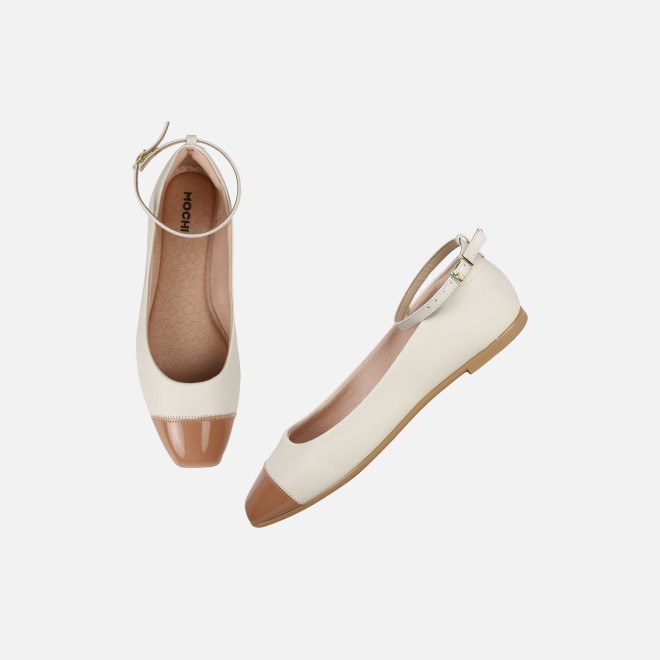 Mochi Women Peach Casual Ballerinas (SKU: 31-1091-80-38)