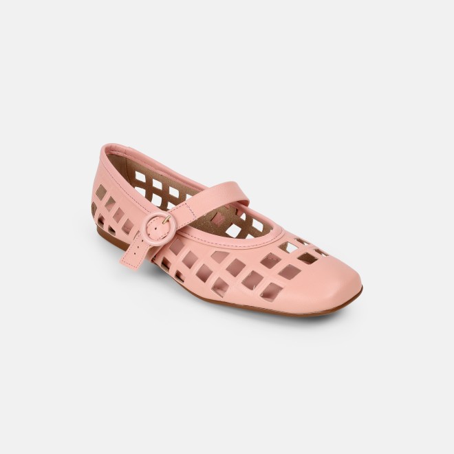 Mochi Women Pink Casual Ballerinas (SKU: 31-1092-24-37)
