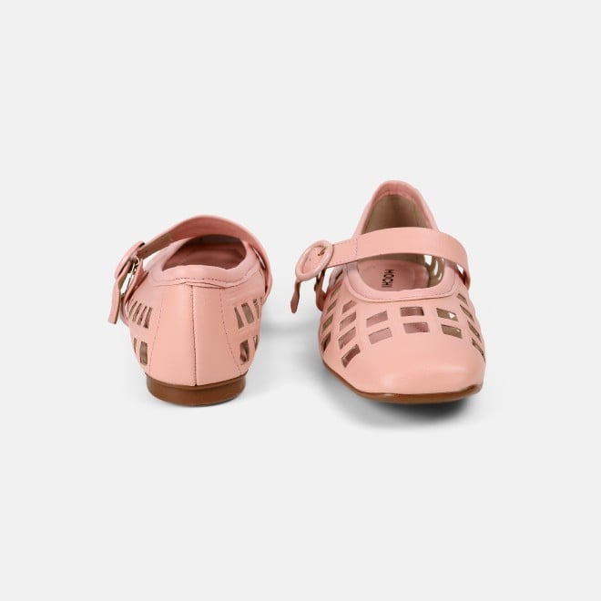 Mochi Women Pink Casual Ballerinas (SKU: 31-1092-24-37)