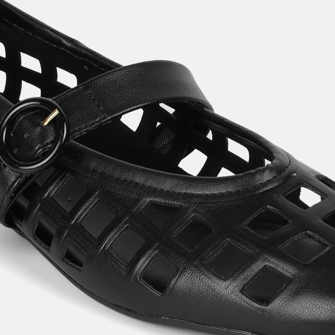 Mochi Women Black Casual Ballerinas (SKU: 31-1092l-11-42)