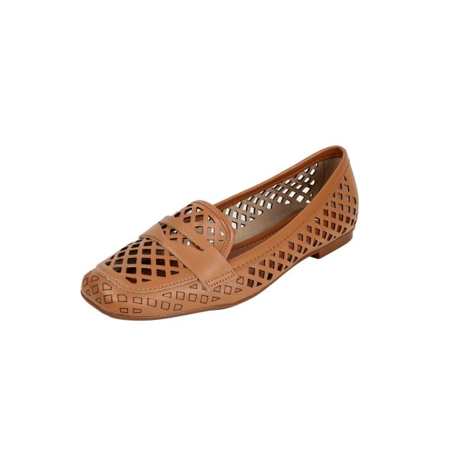 Mochi Women Camel Casual Ballerinas (SKU: 31-1093-97-37)