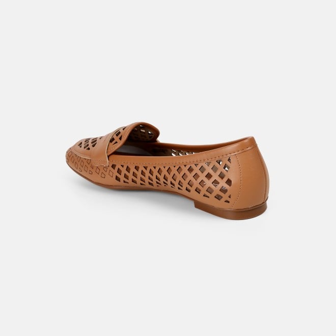 Mochi Women Camel Casual Ballerinas (SKU: 31-1093-97-37)