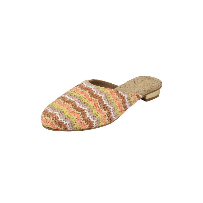 Mochi Women Beige-multi Ethnic Slip Ons (SKU: 31-1094-63-36)