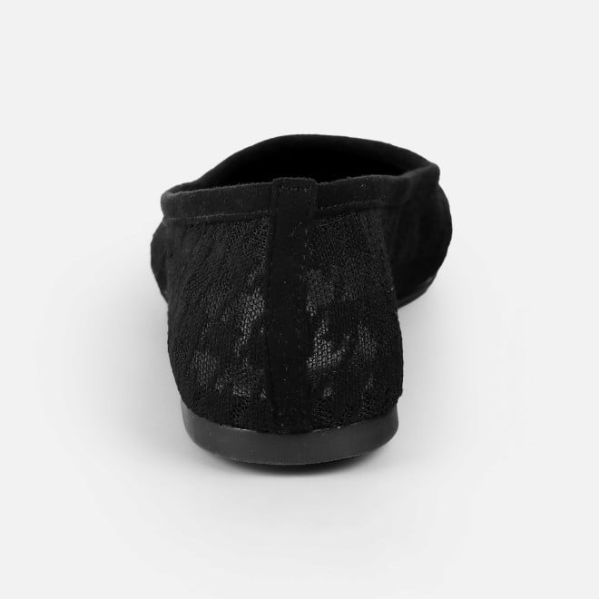 Mochi Women Black Casual Ballerinas (SKU: 31-1101-11-37)
