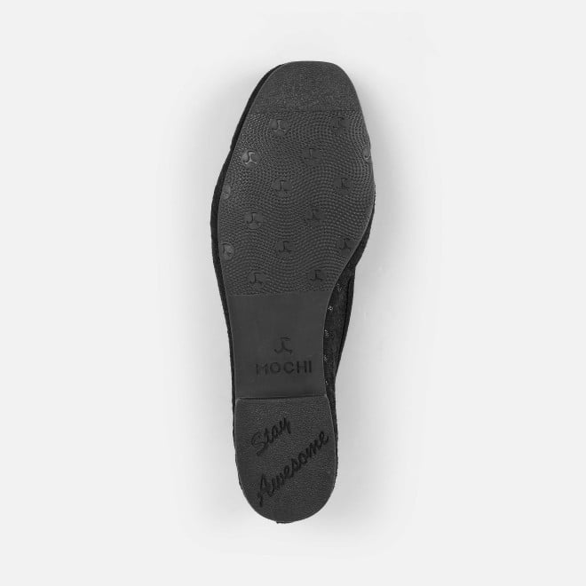Mochi Women Black Casual Ballerinas (SKU: 31-1101-11-37)