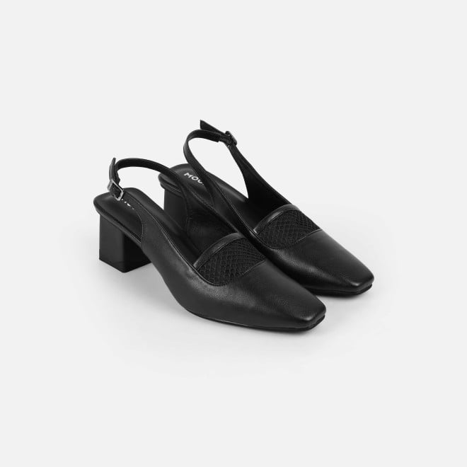 Mochi Women Black Formal Sandals (SKU: 31-1103-11-37)