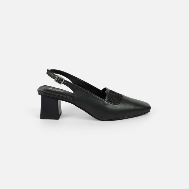 Mochi Women Black Formal Sandals (SKU: 31-1103-11-37)