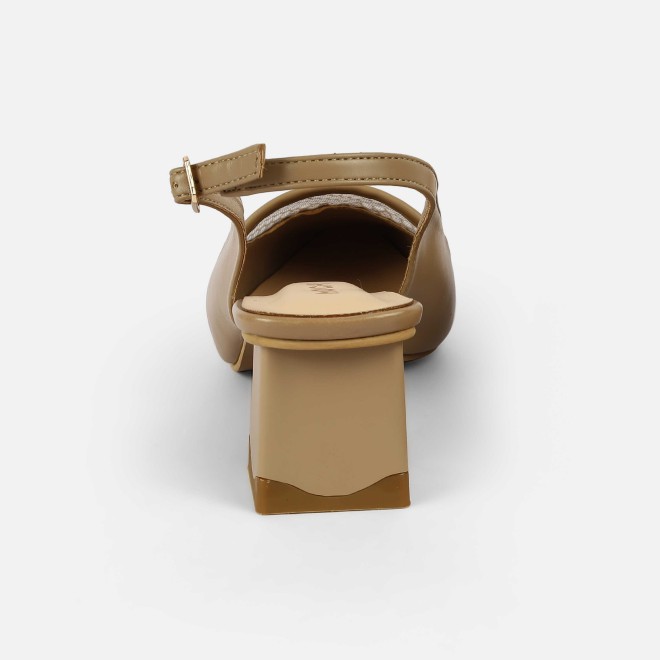 Mochi Women Beige Formal Sandals (SKU: 31-1103-20-36)