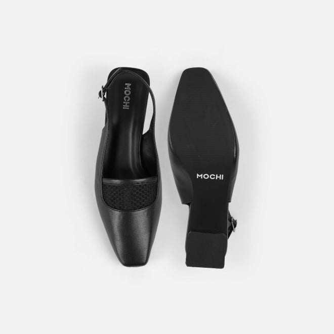 Mochi Women Black Formal Sandals (SKU: 31-1103-11-37)