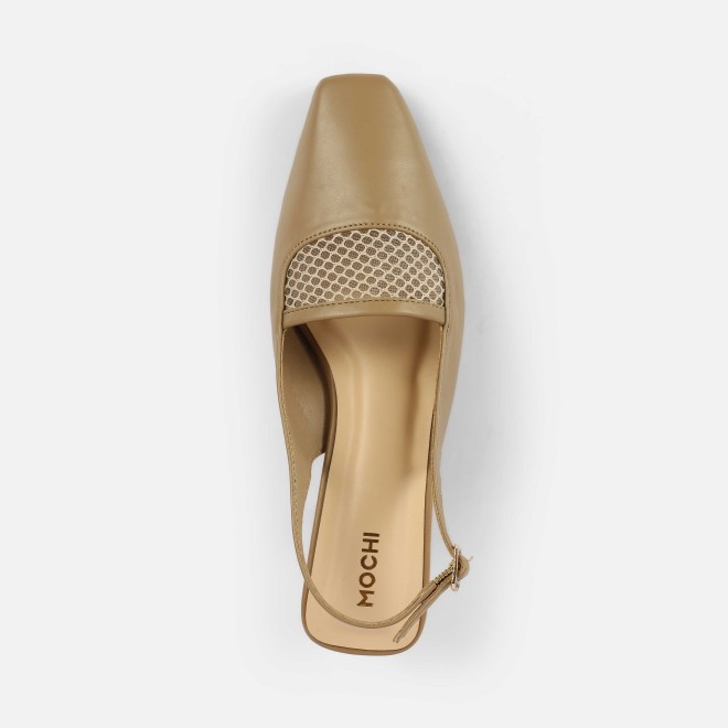 Mochi Women Beige Formal Sandals (SKU: 31-1103-20-36)