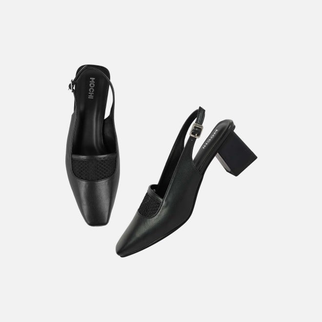 Mochi Women Black Formal Sandals (SKU: 31-1103-11-37)