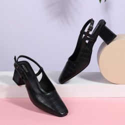 Women Black Formal Sandals