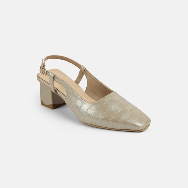 Mochi Women Gold Formal Sandals (SKU: 31-1106-15-36)