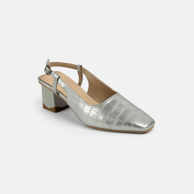 Mochi Women Silver Formal Sandals (SKU: 31-1106-27-36)