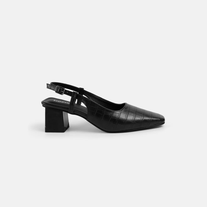 Mochi Women Black Formal Sandals (SKU: 31-1106-11-36)