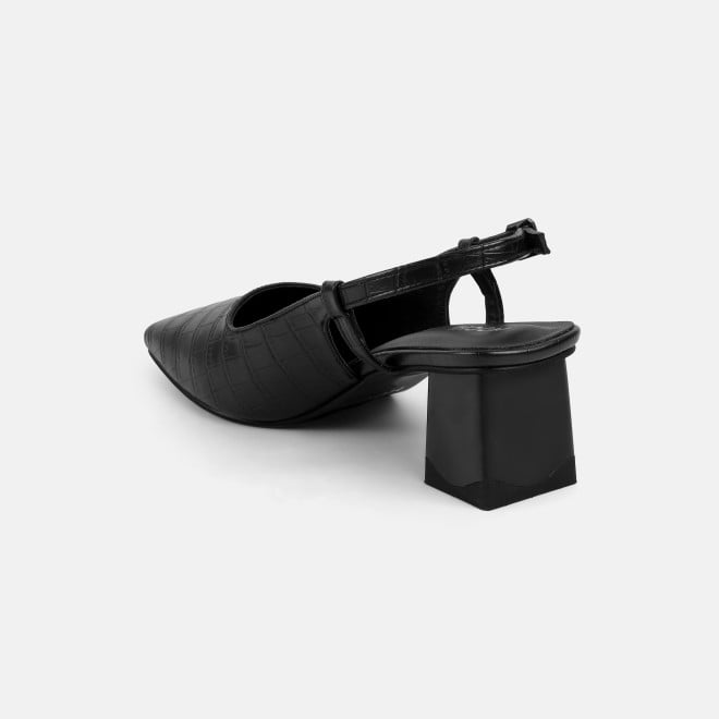 Mochi Women Black Formal Sandals (SKU: 31-1106-11-36)