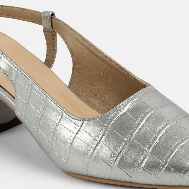 Mochi Women Silver Formal Sandals (SKU: 31-1106-27-36)