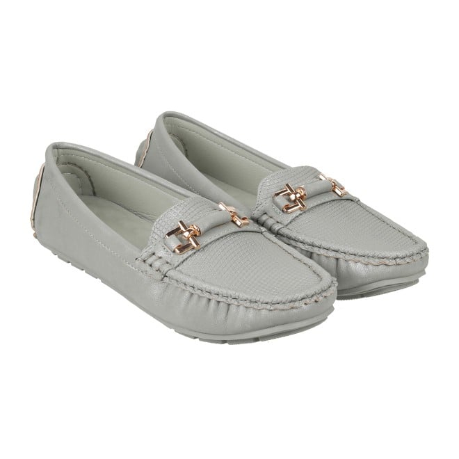 Mochi Women Light-Green Casual Loafers