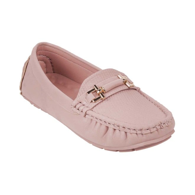 Mochi Women Pink Casual Loafers