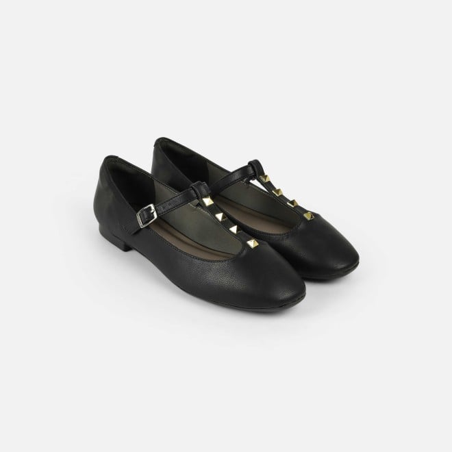 Mochi Women Black Casual Ballerinas (SKU: 31-1116-11-36)