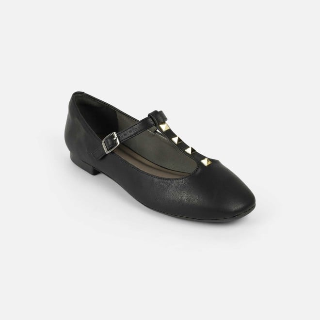 Mochi Women Black Casual Ballerinas (SKU: 31-1116-11-36)
