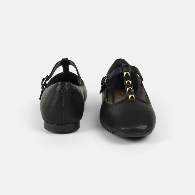 Mochi Women Black Casual Ballerinas (SKU: 31-1116-11-36)