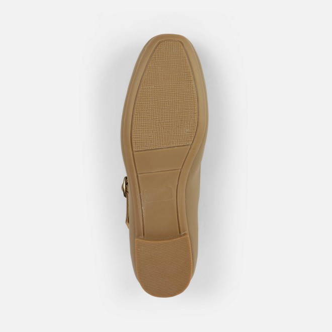 Mochi Women Beige-red Casual Ballerinas (SKU: 31-1116-89-36)