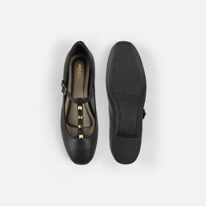Mochi Women Black Casual Ballerinas (SKU: 31-1116-11-36)