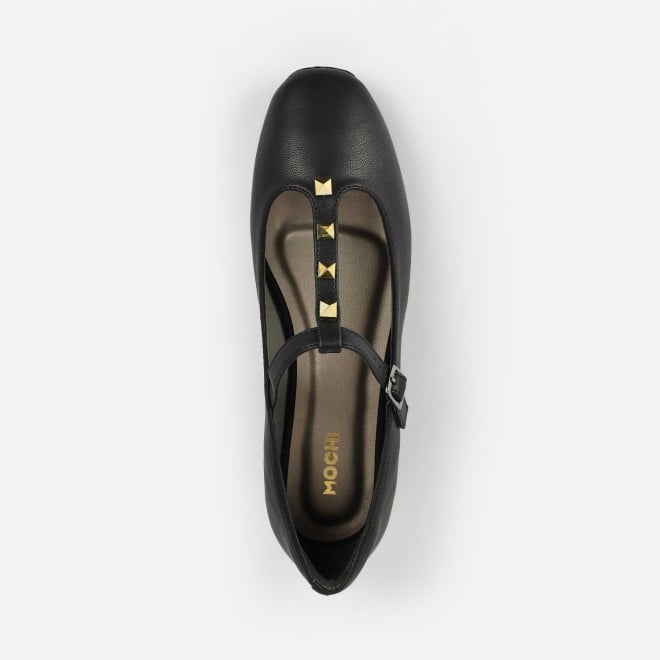 Mochi Women Black Casual Ballerinas (SKU: 31-1116-11-36)