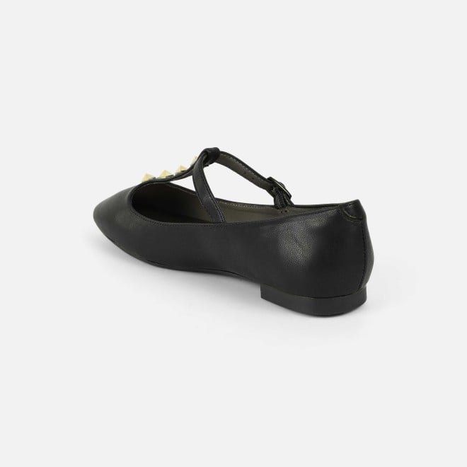 Mochi Women Black Casual Ballerinas (SKU: 31-1116-11-36)