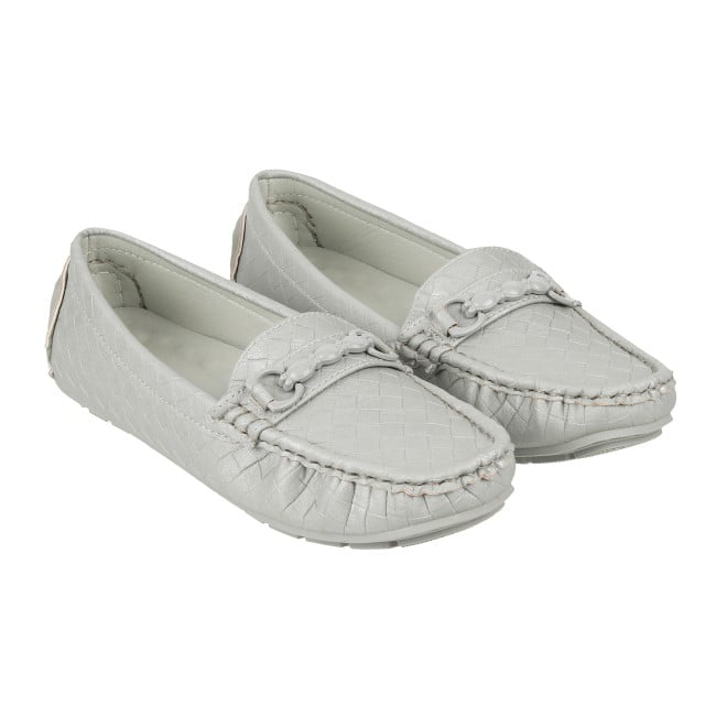 Mochi Women Light-Green Casual Loafers