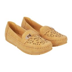 Women Yellow Casual Loafers