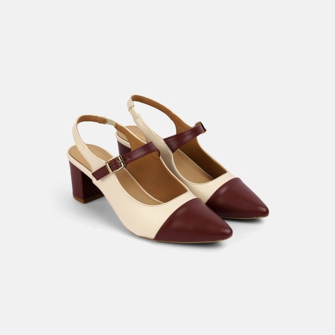 Mochi Women Maroon Formal Sandals (SKU: 31-1131-44-36)