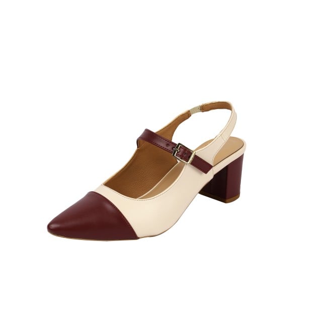 Mochi Women Maroon Formal Sandals (SKU: 31-1131-44-36)