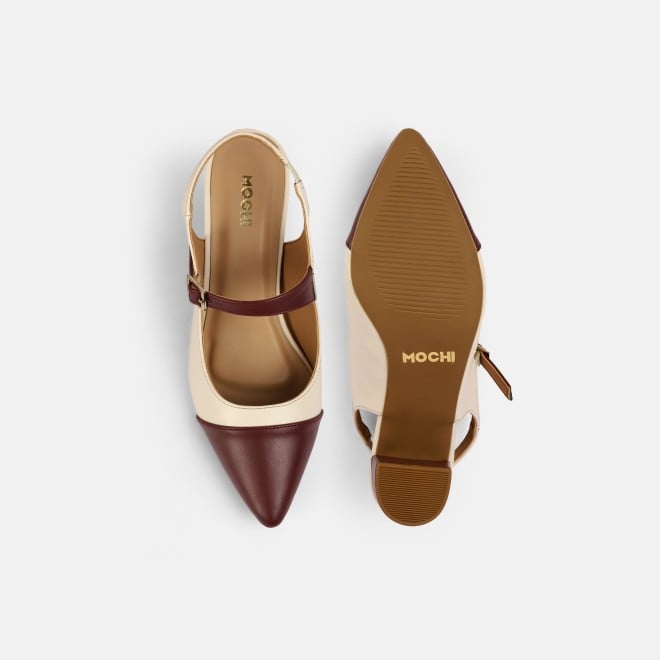Mochi Women Maroon Formal Sandals (SKU: 31-1131-44-36)