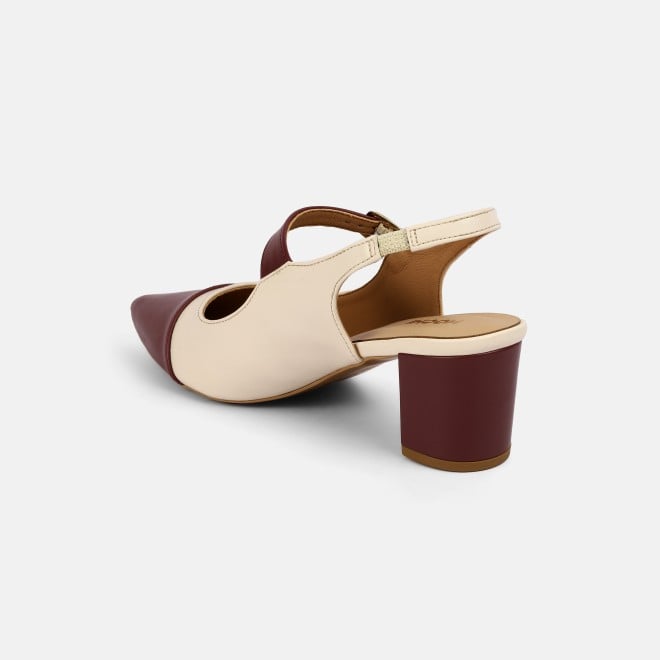 Mochi Women Maroon Formal Sandals (SKU: 31-1131-44-36)
