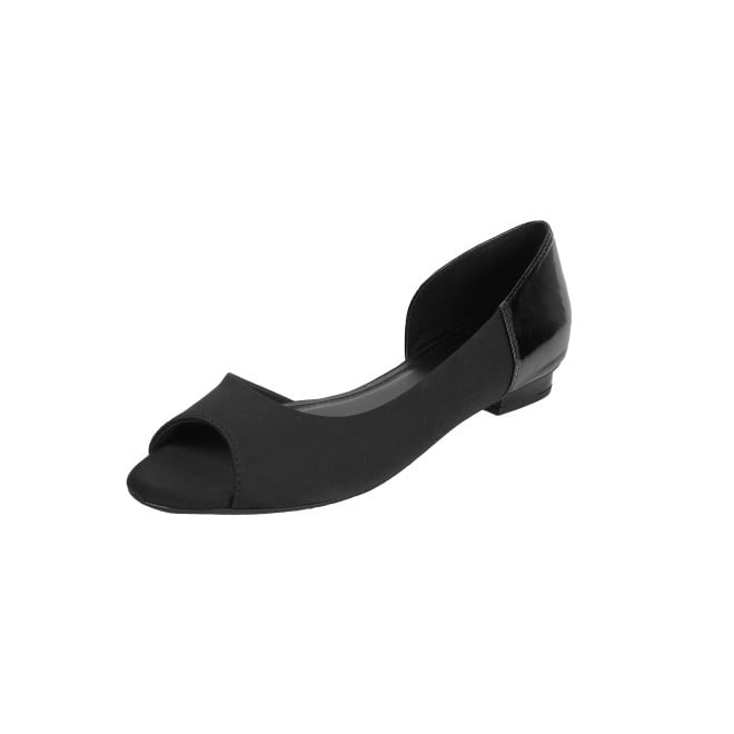 Mochi Women Black Casual Ballerinas (SKU: 31-1133-11-36)
