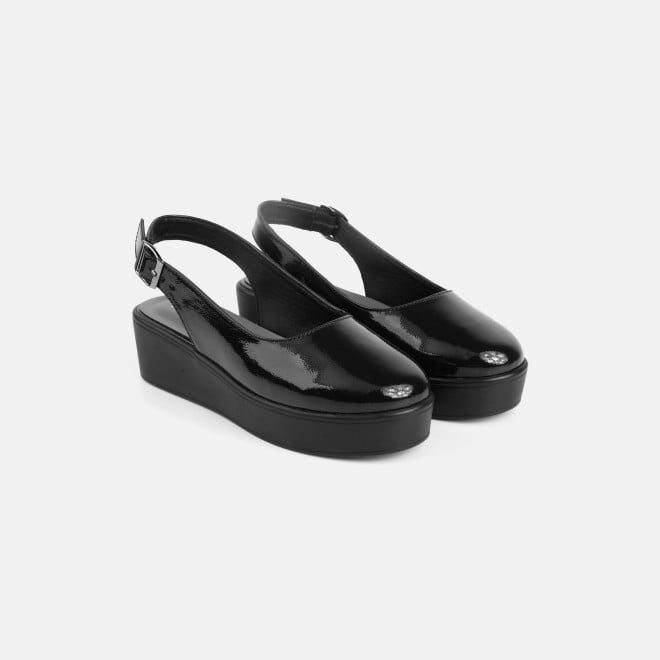 Mochi Women Black Casual Sandals (SKU: 31-1137-11-36)