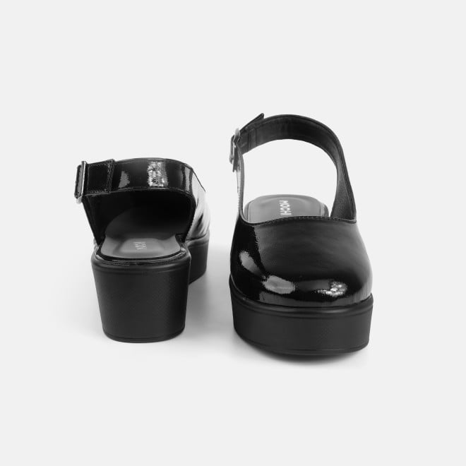 Mochi Women Black Casual Sandals (SKU: 31-1137-11-36)